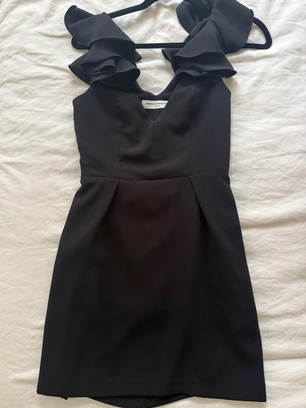 Amanda Uprichard Black Dress